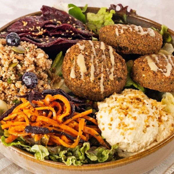 Falafelli Nidus Bowl (Vegan)