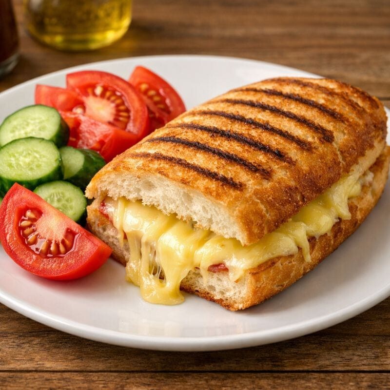 Yarım Ekmek Tulum Peynirli tost