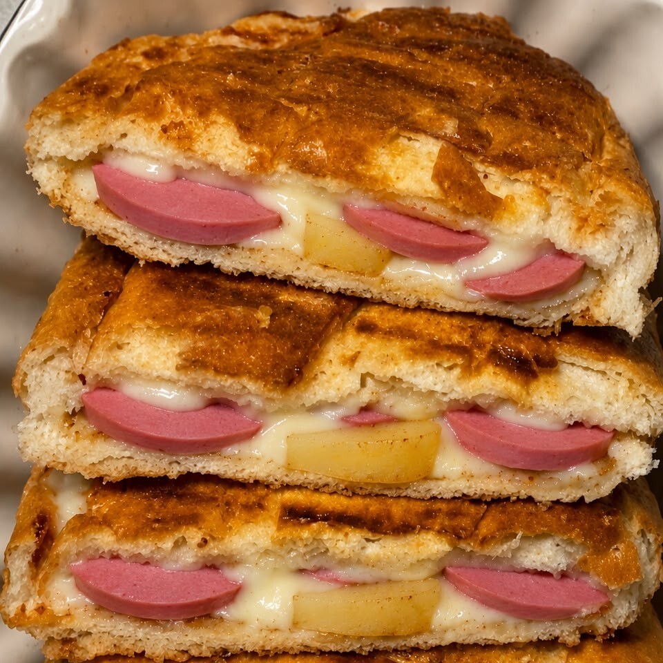 Patates - Salam - Kaşar Tost