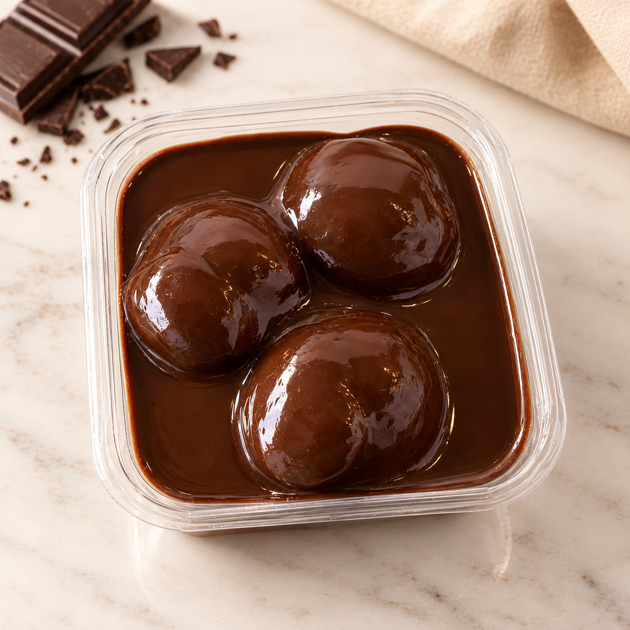 Belçika Çikolatalı Profiterol (3 Top)