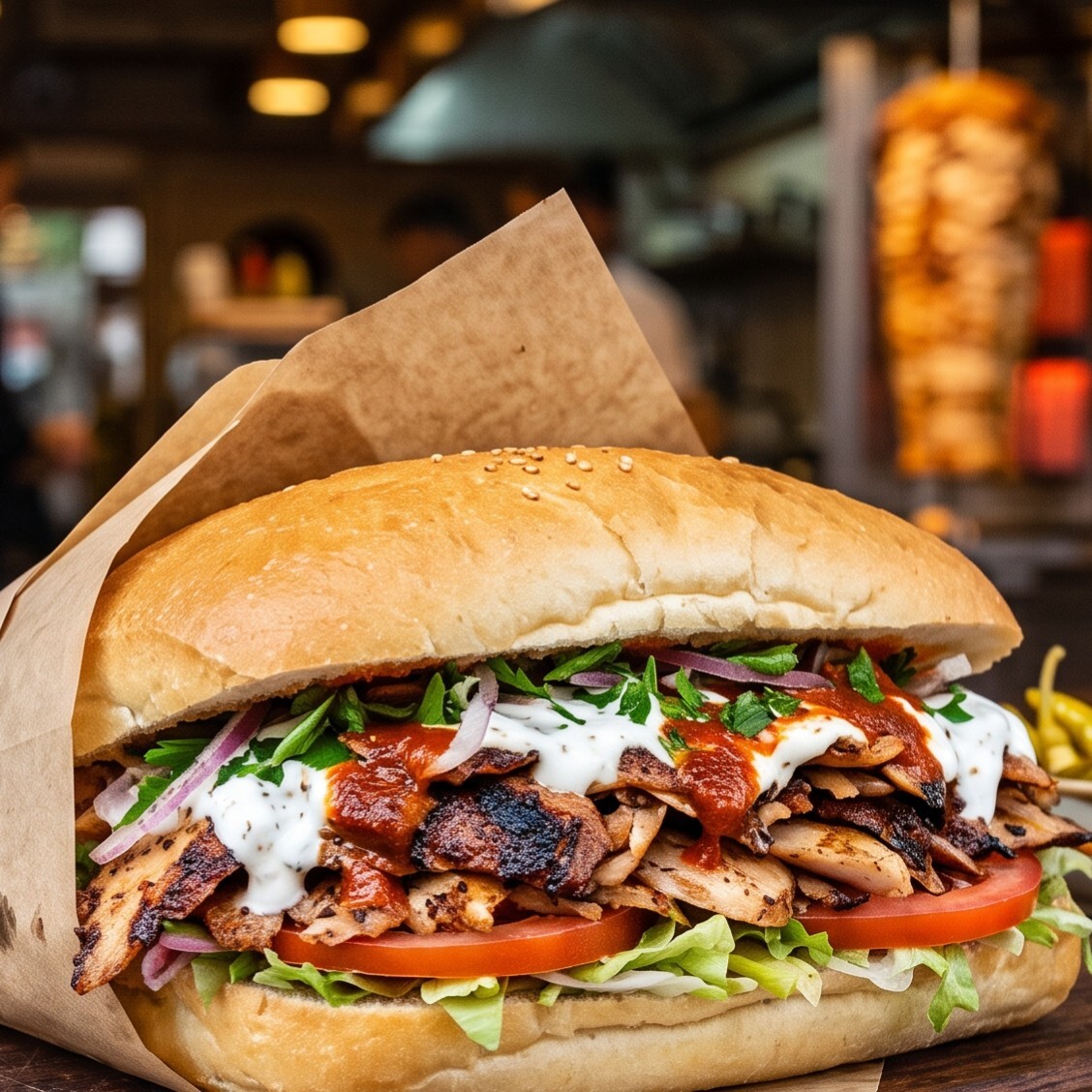 Ekmek Arası Tavuk Döner