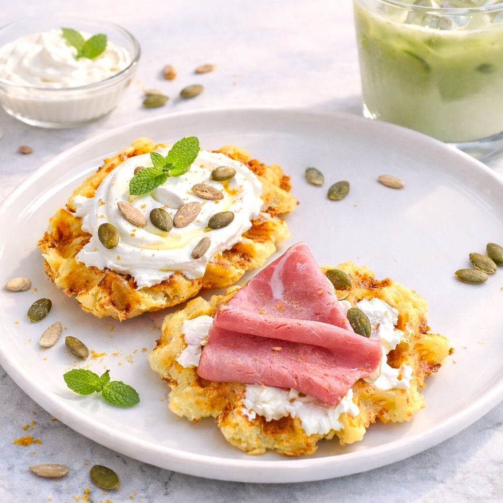 Waffle Lor Peynirli