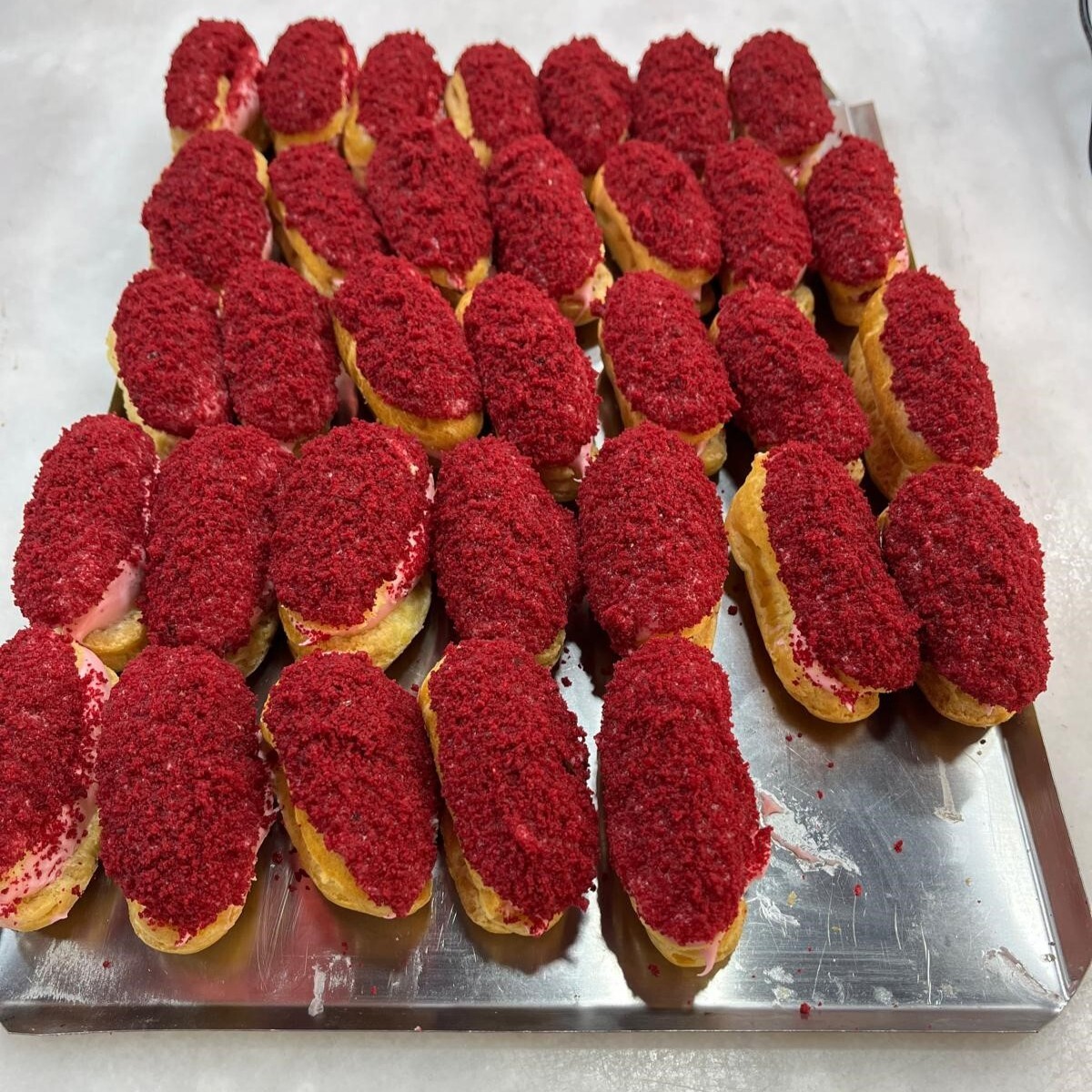 Red Velvet - Frambuazlı Ekler 500 Gr