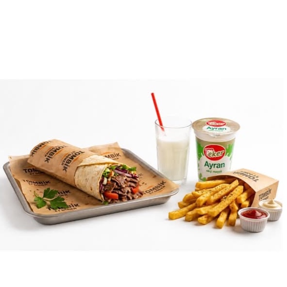 Et Dürüm Menü (Medium, 75 gr)