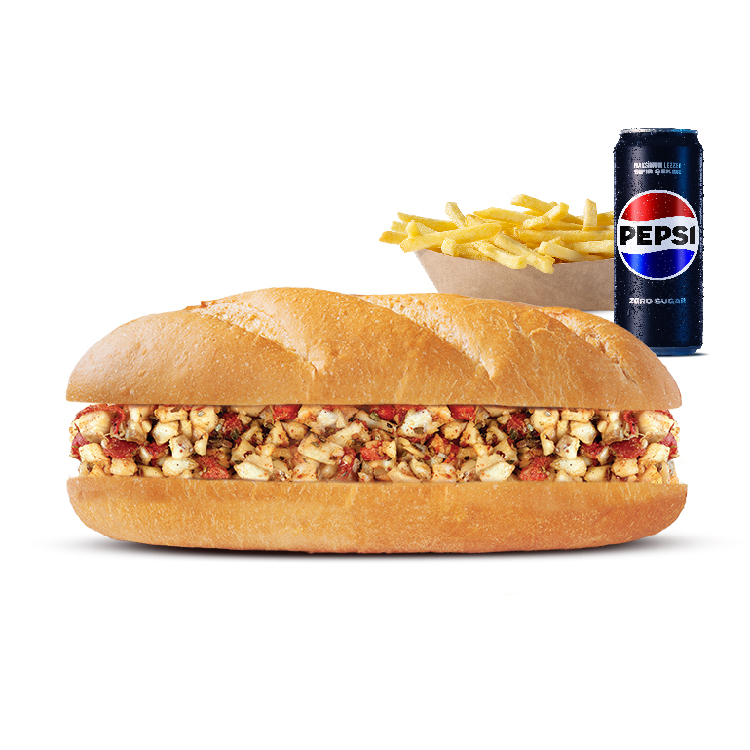 Balık Kokoreç Menü (Combo)