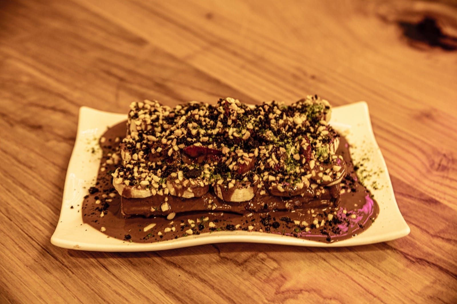 Çilekli Waffle