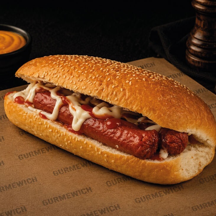 Gurme Hot Dog + Patates Kızartması