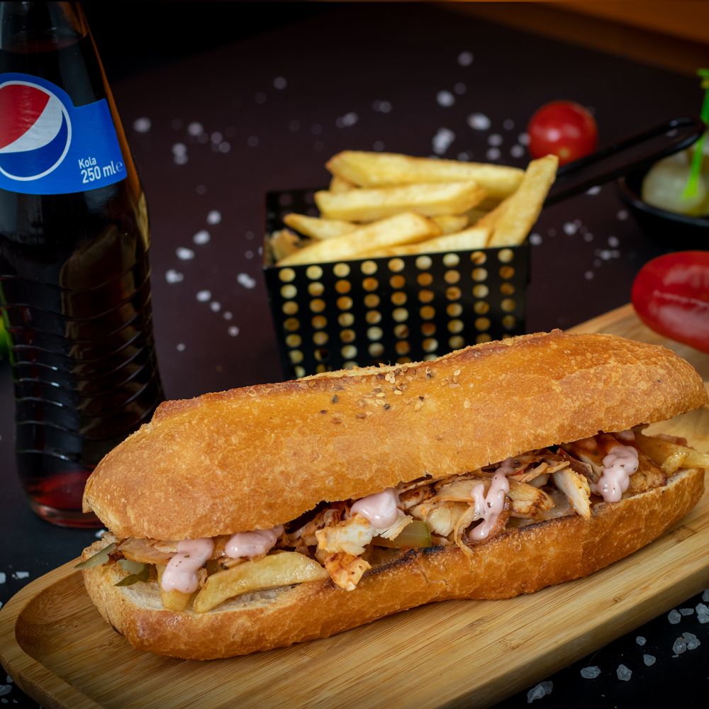 Sütlü Ekmek Arası Tavuk Döner (100 gr.)