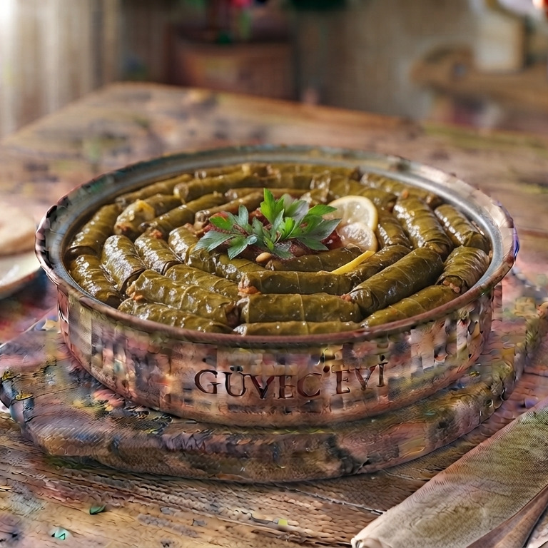 Güveç Evi’nden Zeytinyağlı Yaprak Sarma