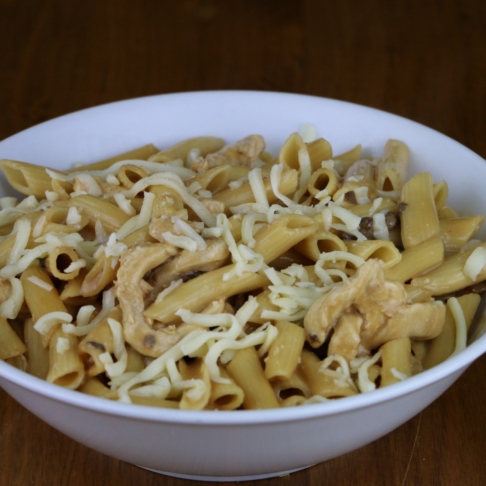 Kremalı & Mantarlı & Tavuklu Penne