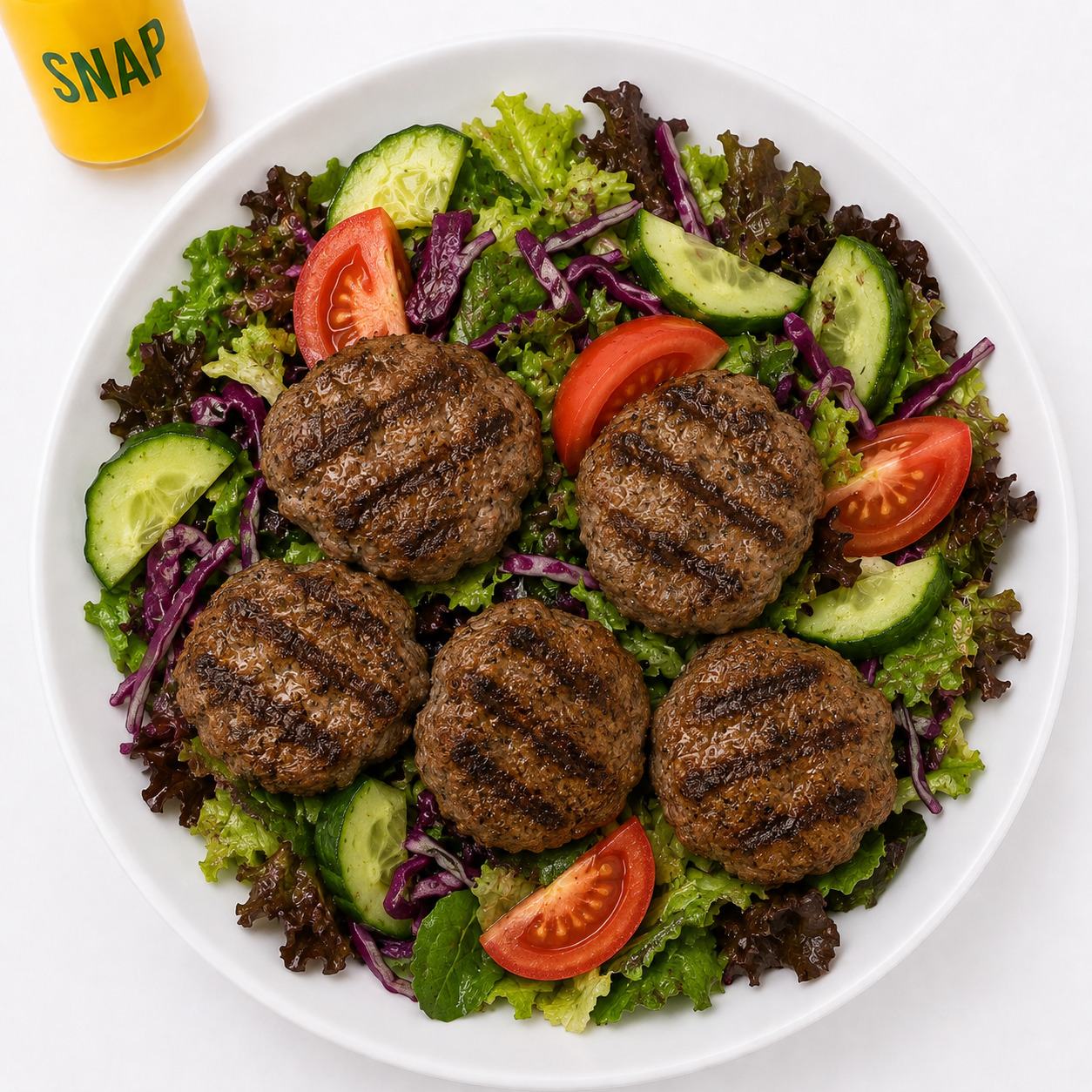 Izgara Köfteli salata
