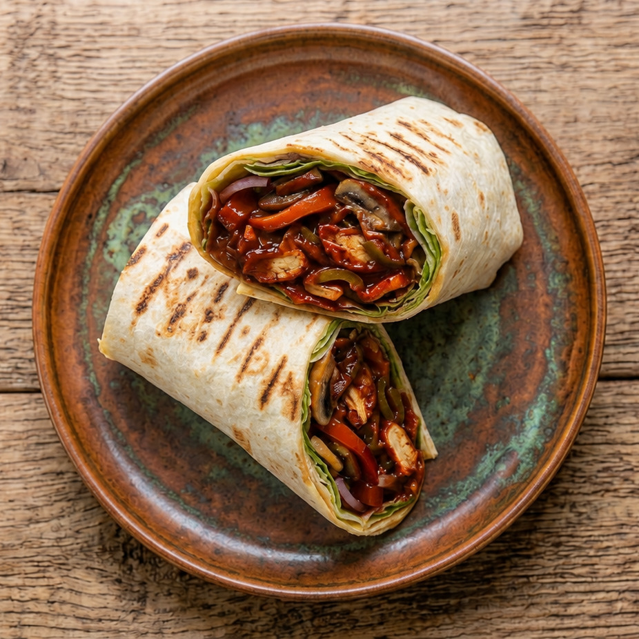 Barbekü Soslu Tavuk Wrap