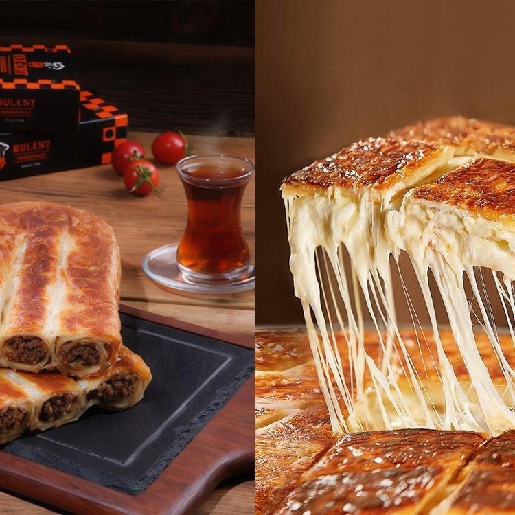 Bülent Börek Karışık 500 Gr (Kıymalı Kol Böreği, Peynirli Börek)