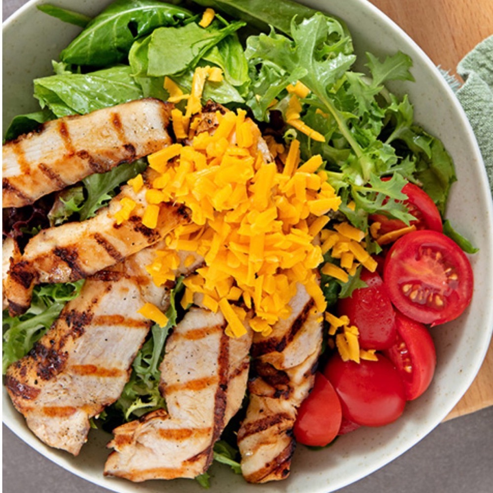 BBQ Soslu Tavuk Salata