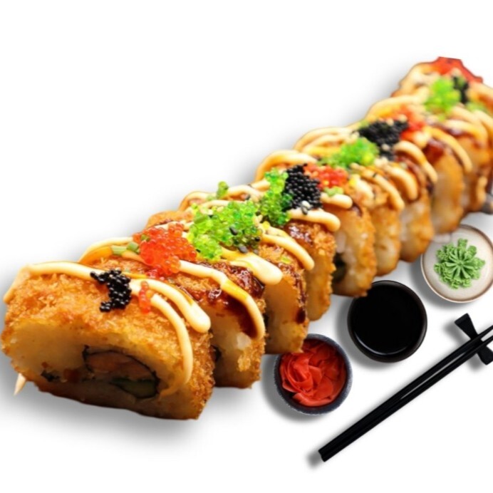 210- Sushi-G Tako Sezar Roll (8 Pcs.)