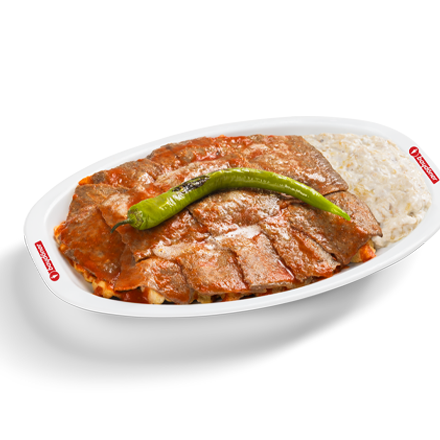 Yoğurtlu Patlıcanlı Buçuk İskender