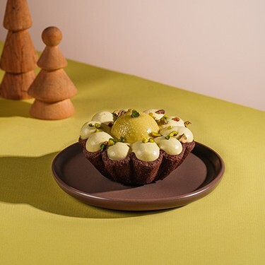 Pistachio Chocolate Tart
