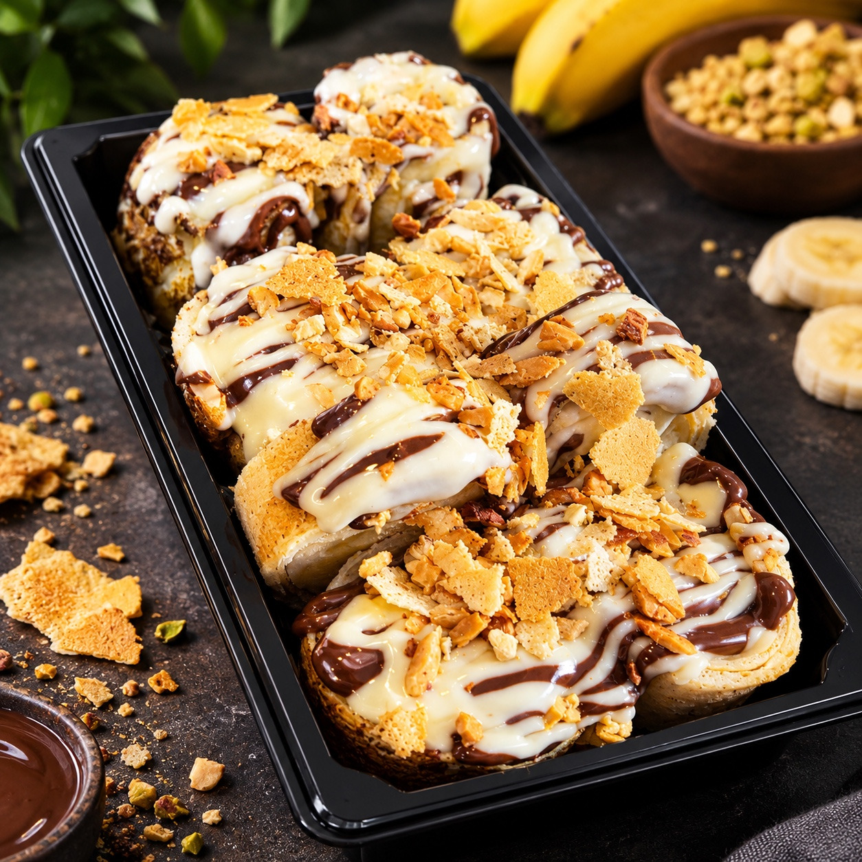 Sweet Banana Roll