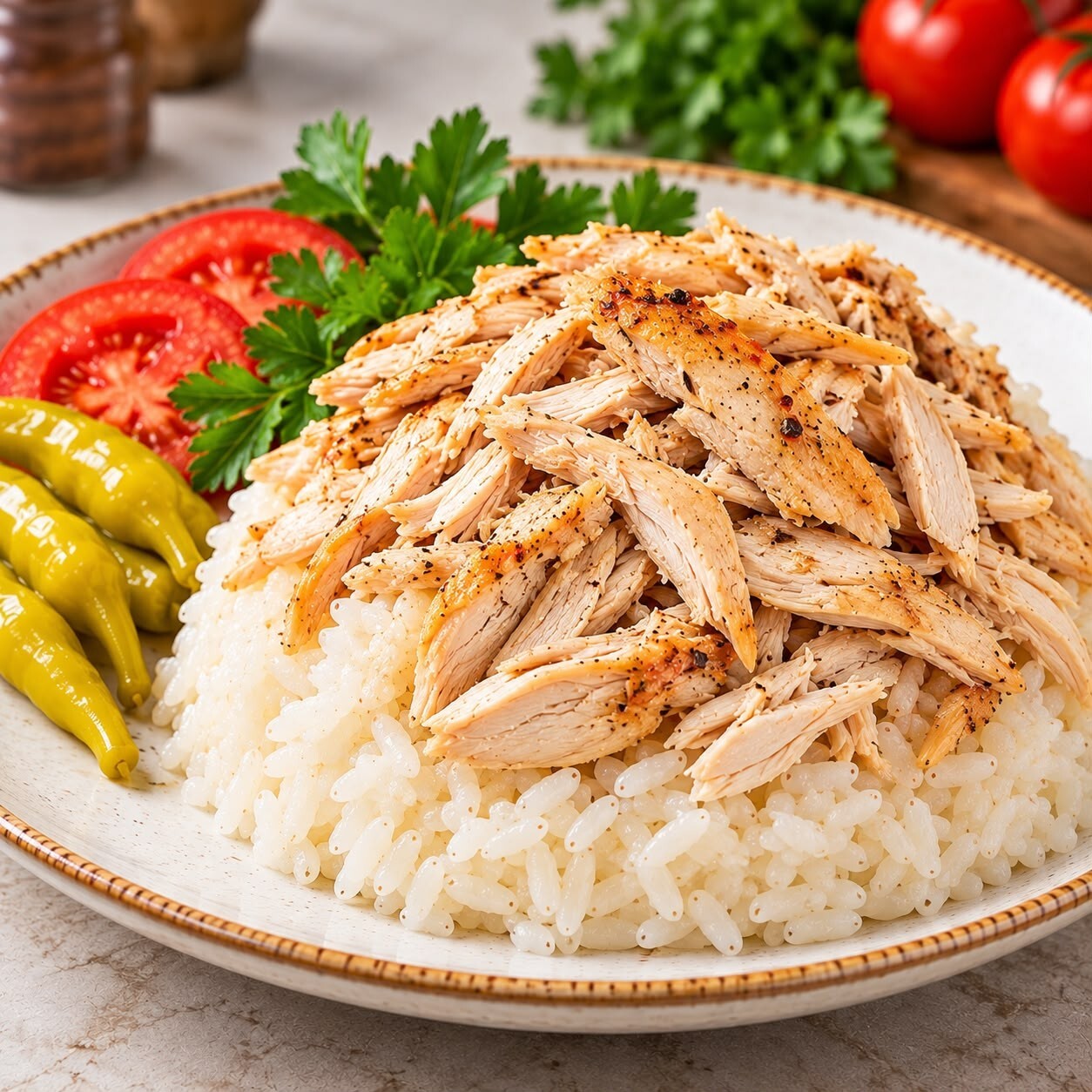 Tavuklu Pilav (Porsiyon)
