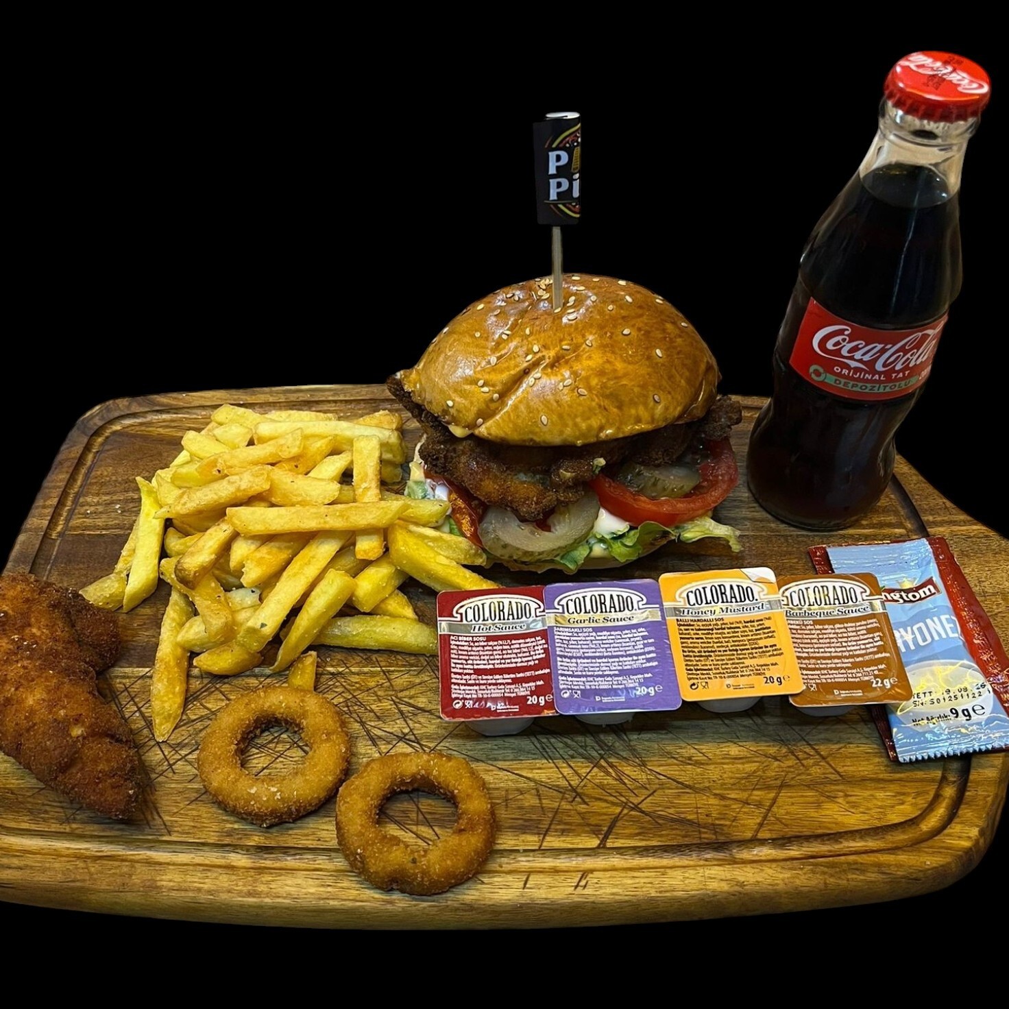 CHİCKEN EMEK BURGER