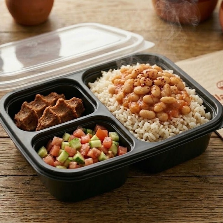 Kuru Fasülye Pilav (1.5 Porsiyon)