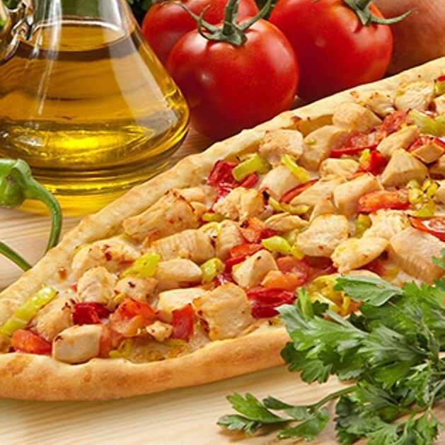 Tavuklu Kaşarlı Pide (Açık)