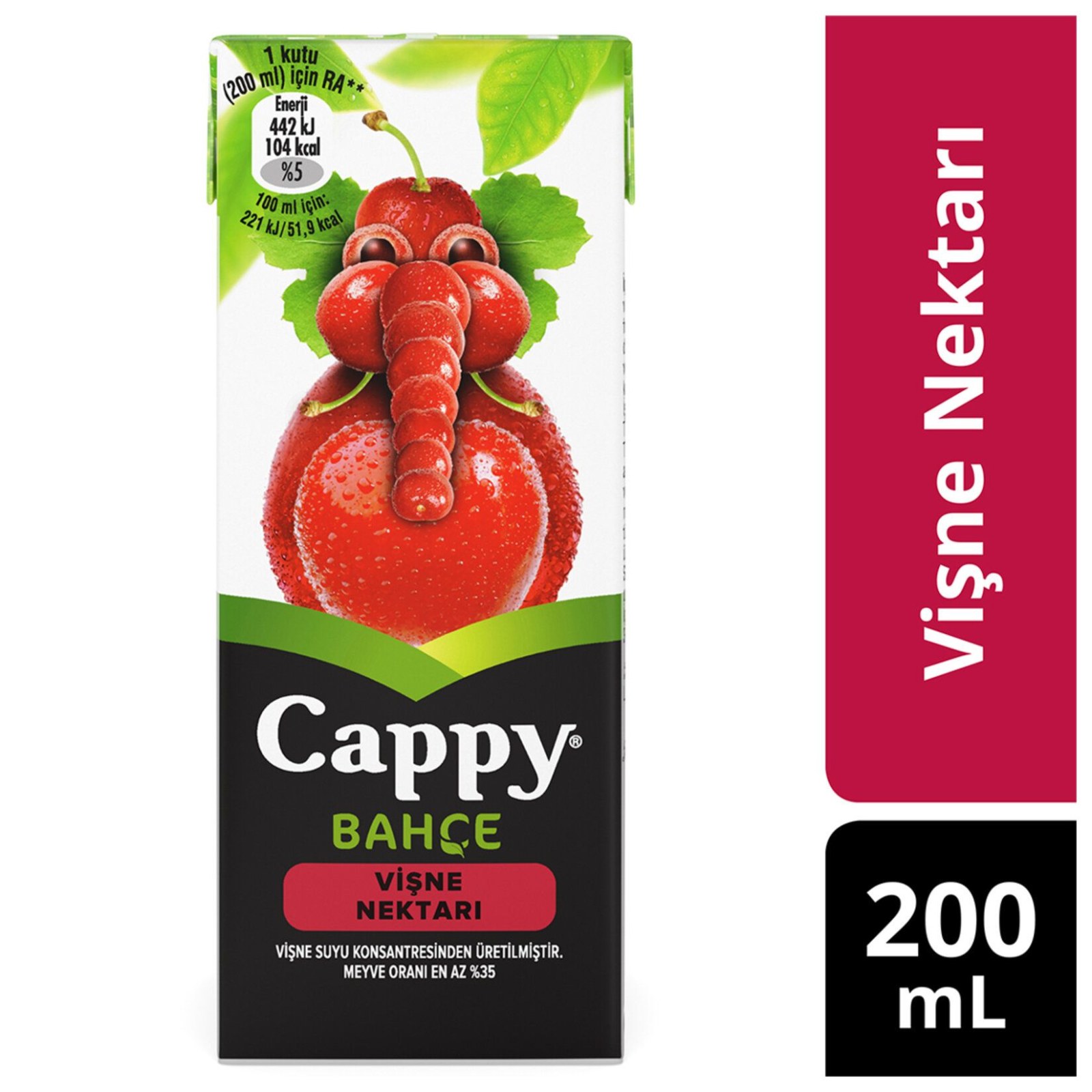 Cappy Vişne Meyve Suyu 200 ml
