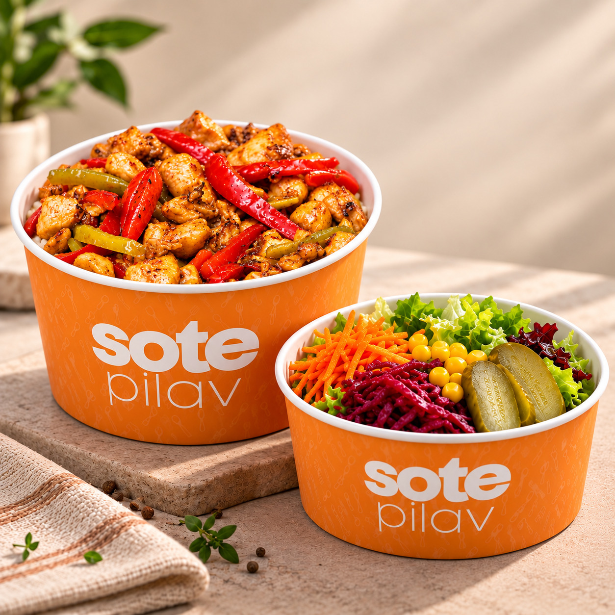 Sweet Chili Soslu Menü