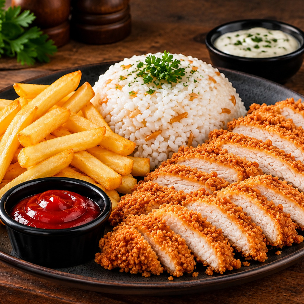 Crispy Chicken Menü
