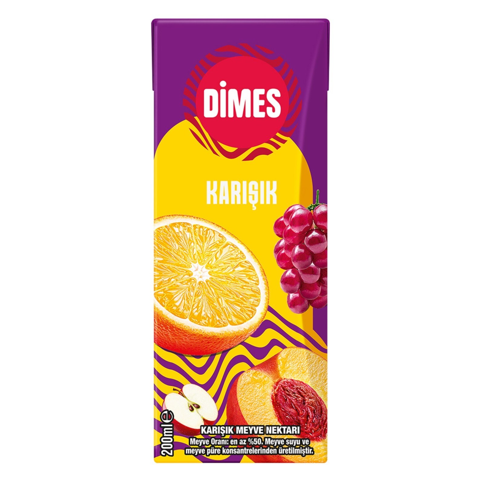 Dimes Karışık Meyve Suyu (200 ml)