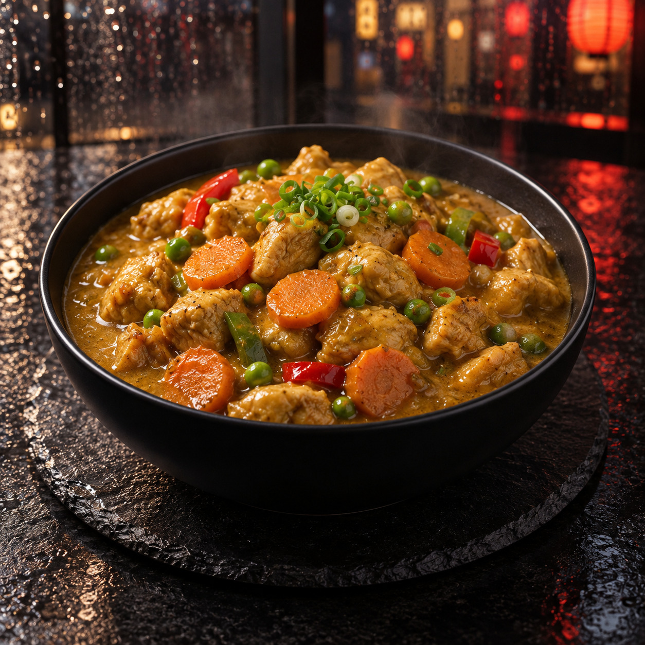 Köri Soslu Tavuk / Chicken With Curry Sauce