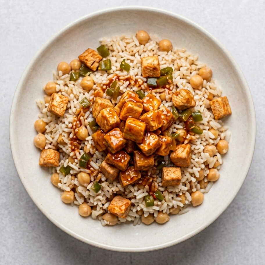 Peri Peri Soslu Tavuklu Pilav