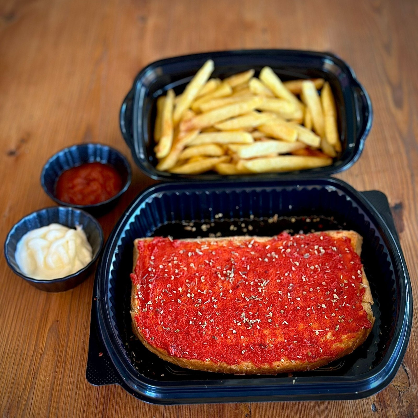 Extra Kaşarlı Tost + Patates