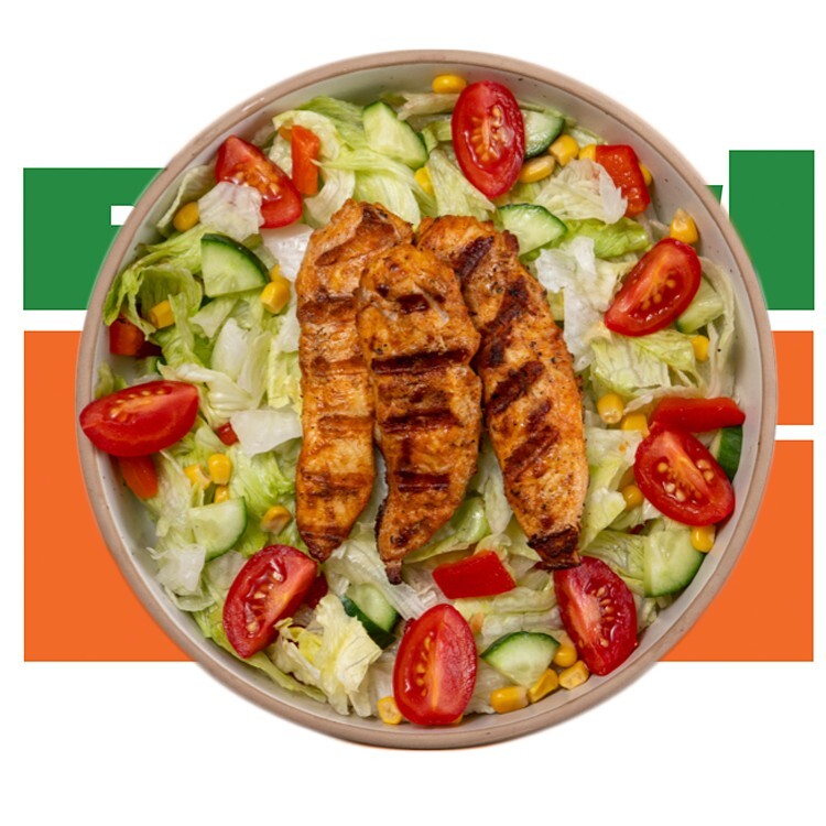 Izgara Tavuk Salata