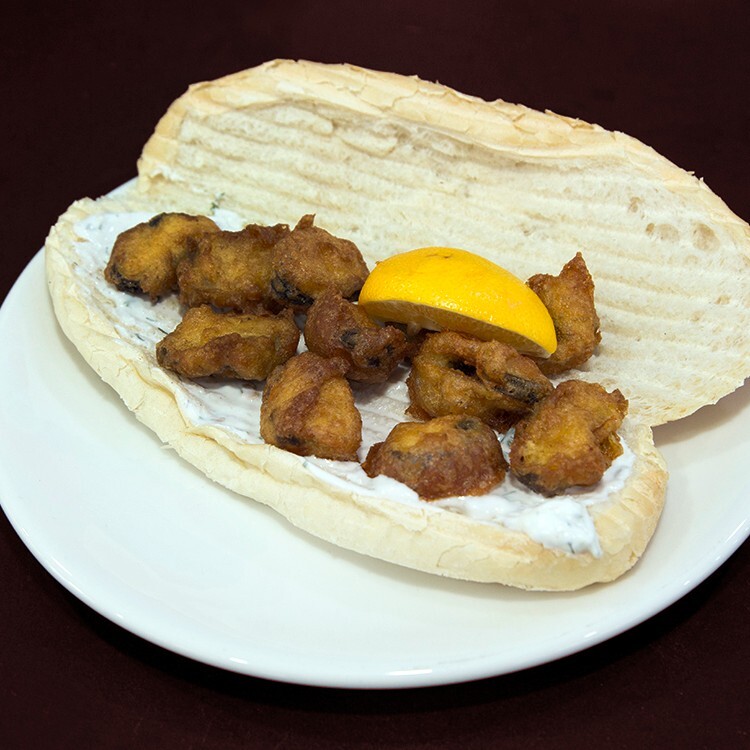 Yarım Ekmek Arası Midye Tava
