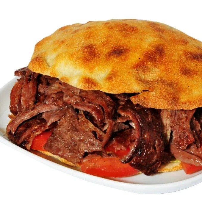 Tombik Pide Arası Et Döner