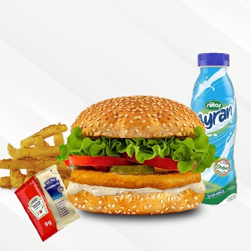 Eko Tavuk Burger Menü