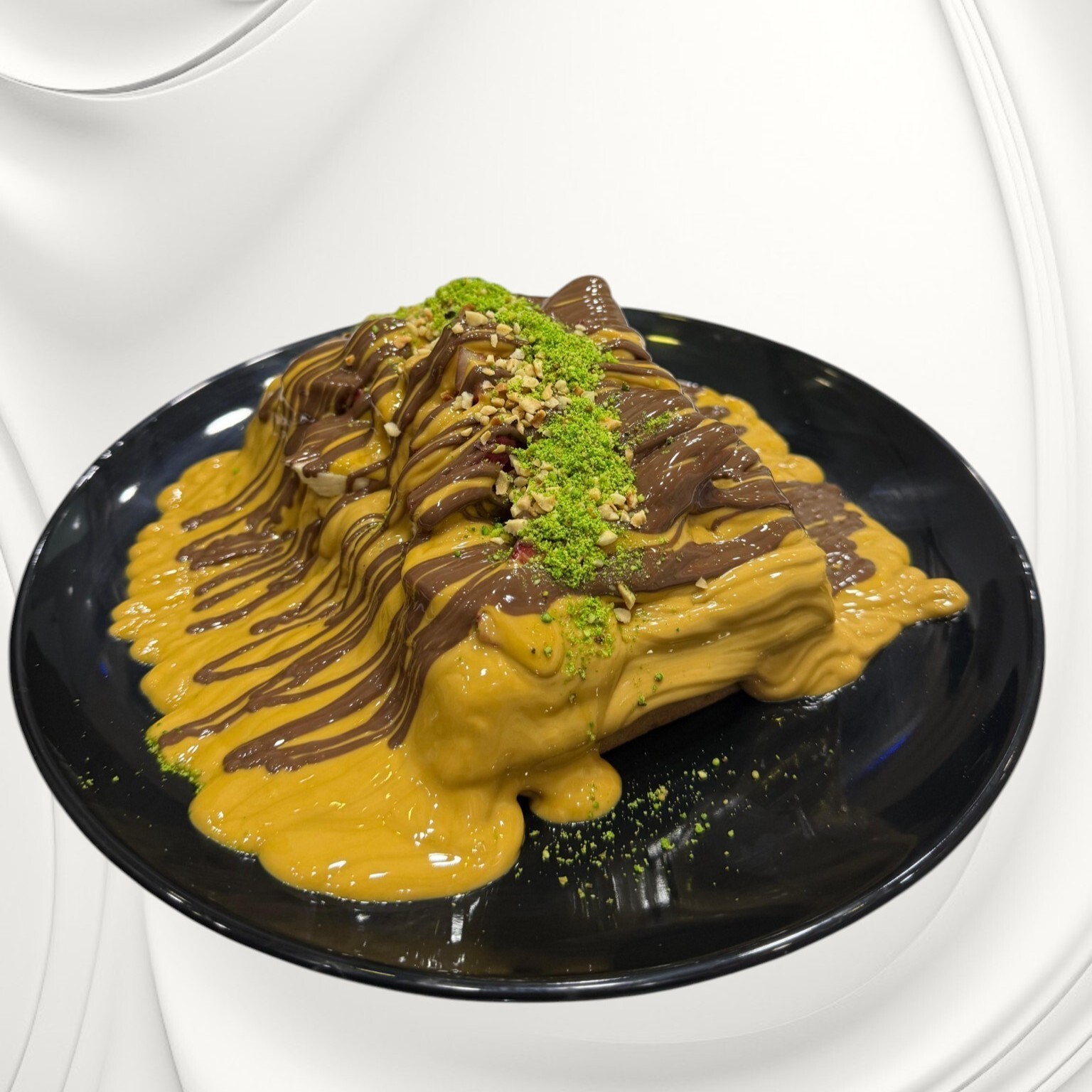 Karamel Patlaması (Karamelli Waffle)