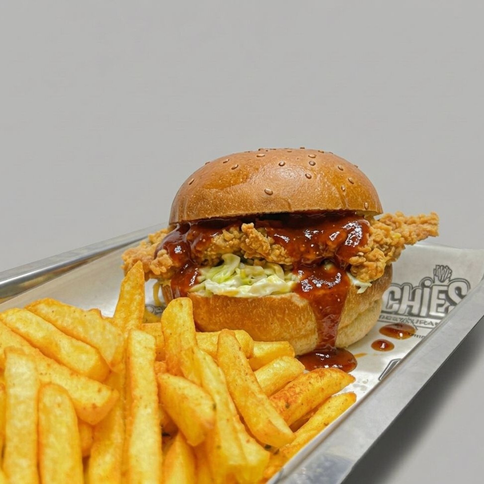 BBQ Chicken Burger0