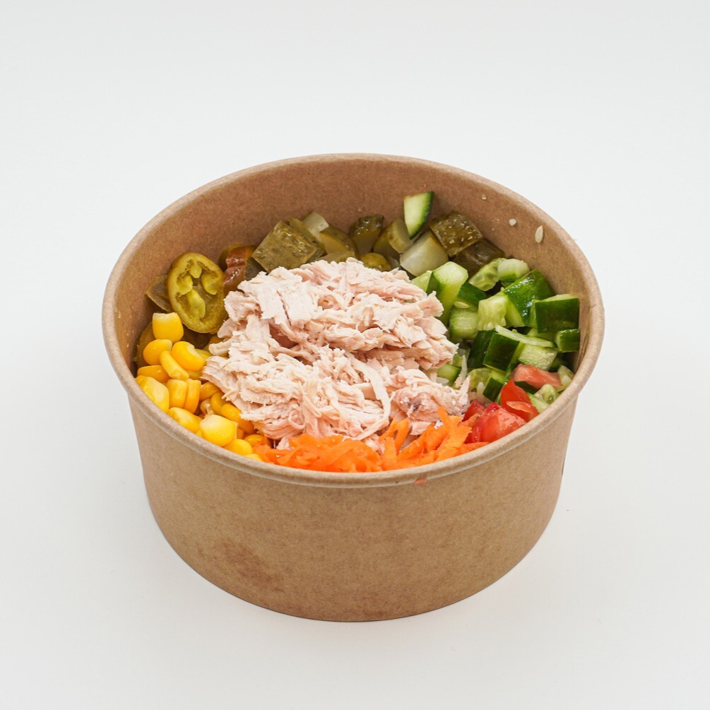Ton Balıklı Bowl Pilav+Coca Cola