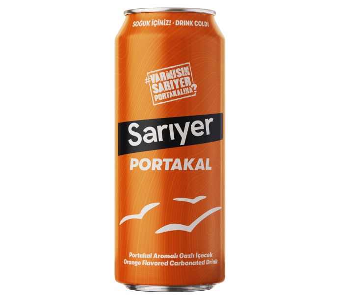 Sarıyer Portokal Aromalı Gazoz (330ml)