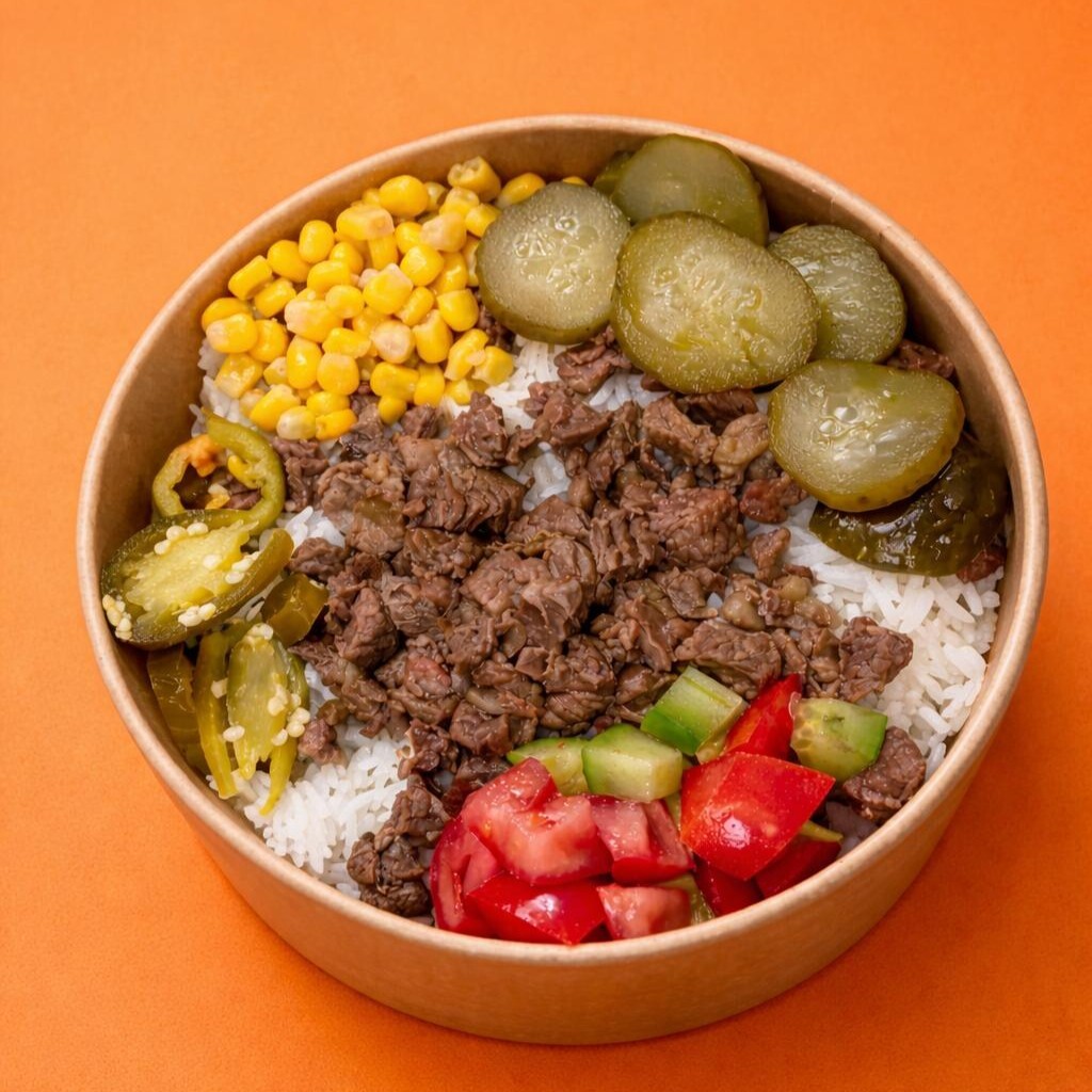 Kavurmalı Pilav (Seçeceğiniz Malzemeler İle)