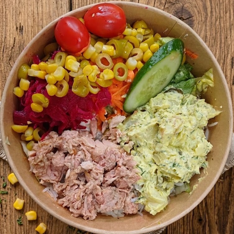Bowl 16 :) Ton Balığı Pesto Soslu Makarna & Pasta with Tuna and Pesto Sauce