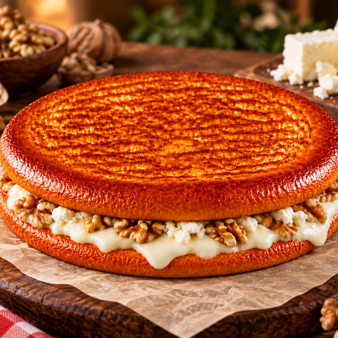 Cevizli Beyaz Peynirli Tost (2 Adet)