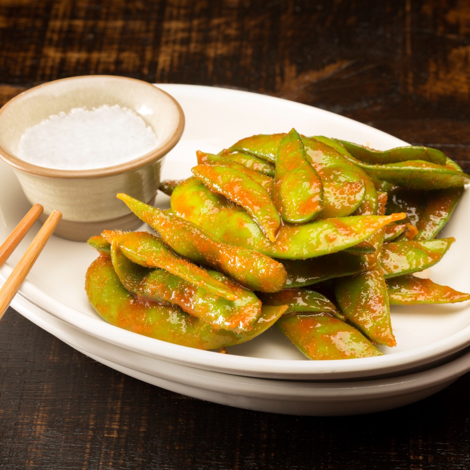 16. Acı Soslu Edamame