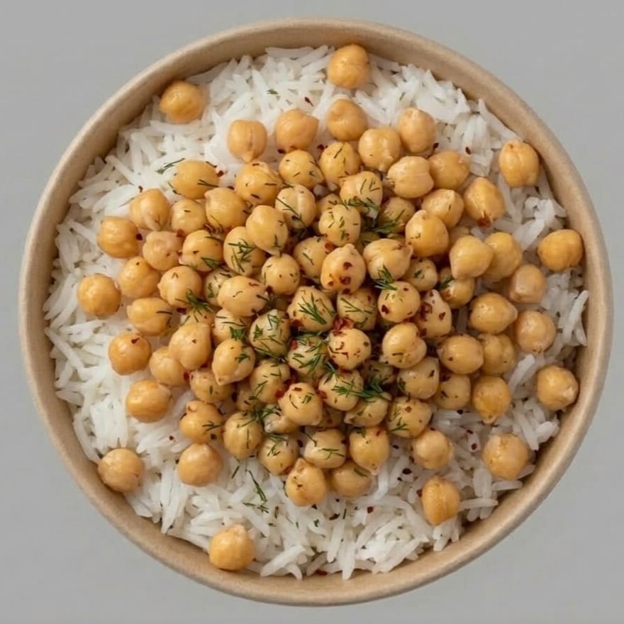 Kovada Nohutlu Pilav