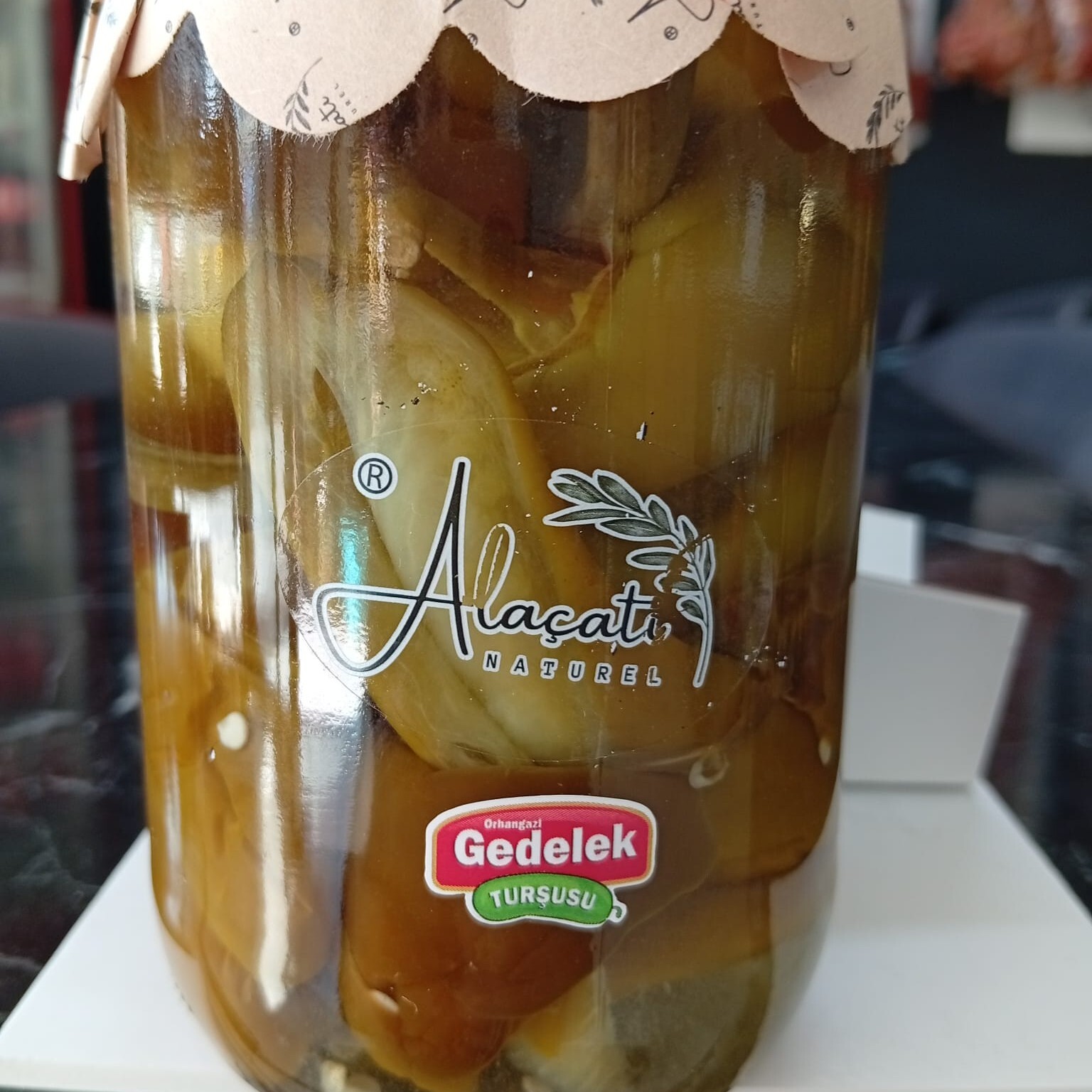 Köy Biberi Turşusu Brüt 660 Net 300 Gram Kavanoz