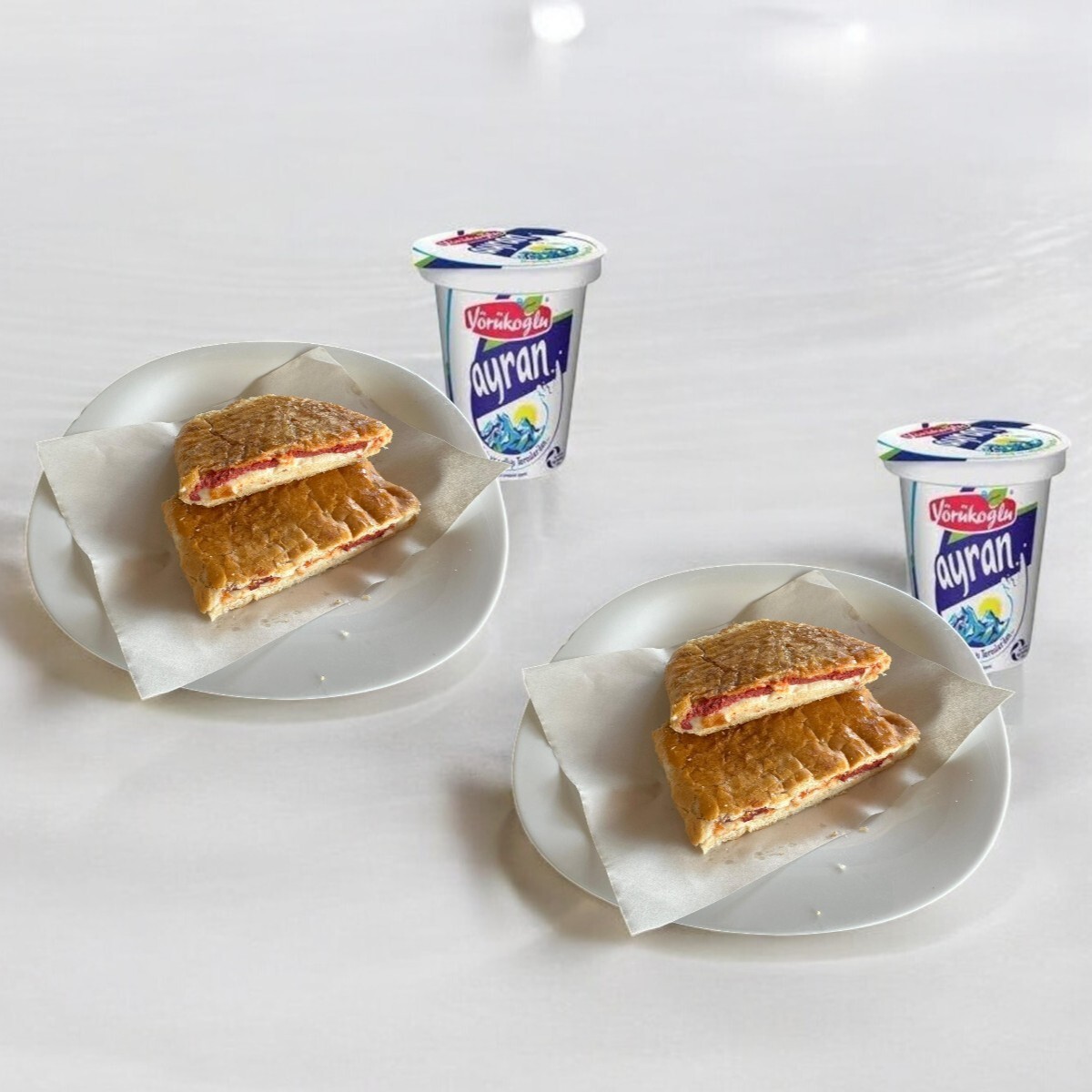 Karışık Tost Kanka Menü (Yarım Ekmek)
