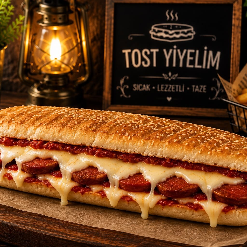 Extra Bol Malzemeli Karışık Tost