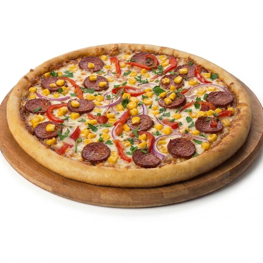 Alaturka Pizza [Orta Boy] 330 ml cola+ Pizza baharatı+ketçpa +mayanoze+